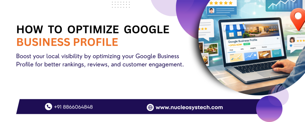 analyst optimizing google business profile