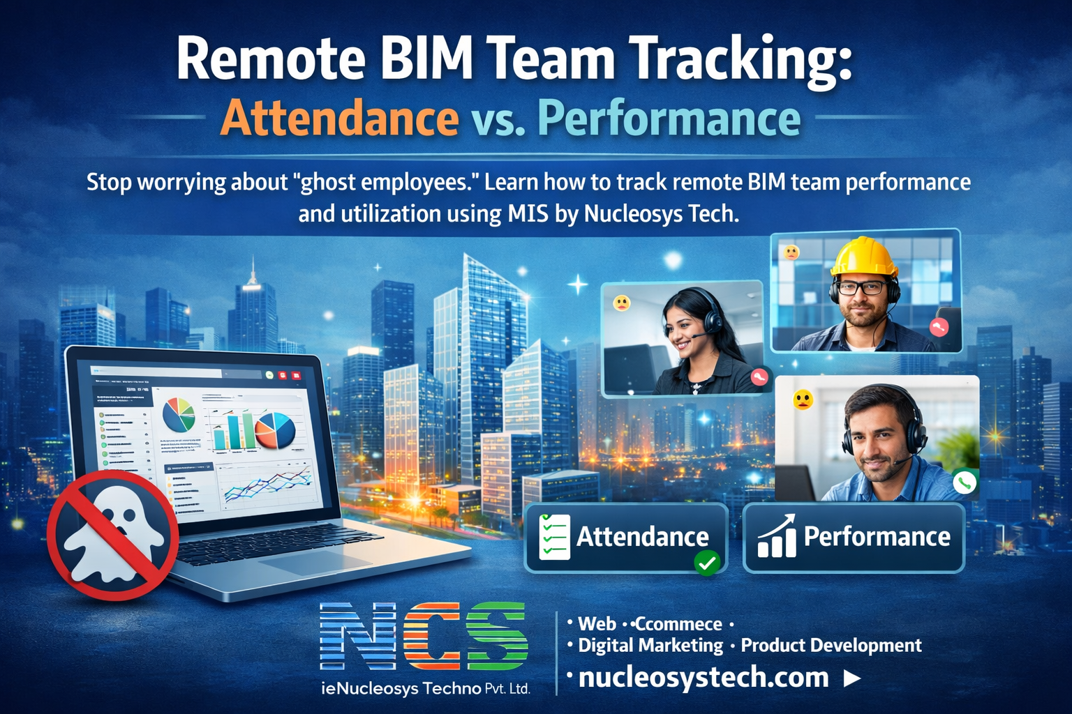 Remote BIM Team Tracking: Attendance vs. Performance