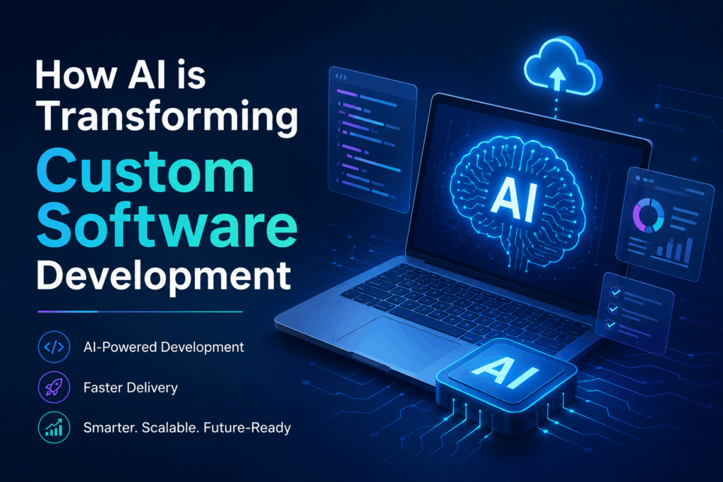 AI transforming custom software development