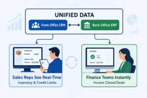 Unified data for sales and finance