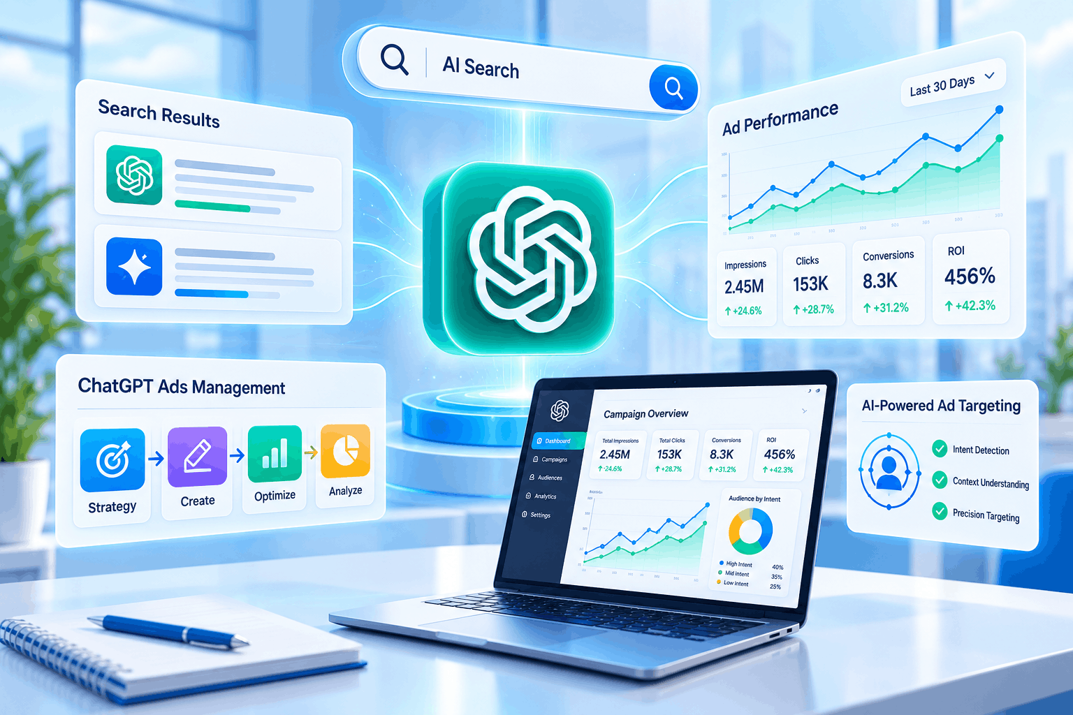 AI Powered Ad Analytics Dashboard